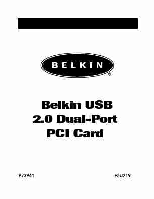 Belkin Network Card F5U219-page_pdf
